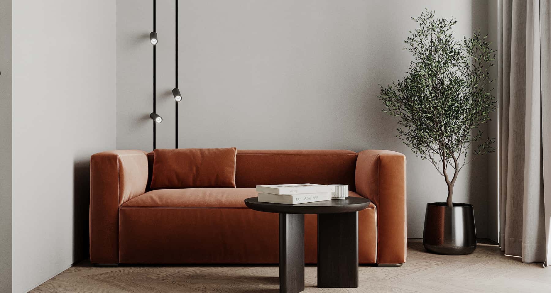 Дизайн квартири у стилі джапанді 2026: мінімалістичні меблі та декор.