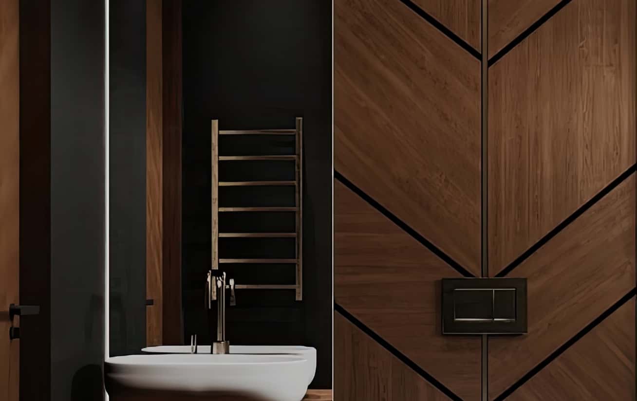 Дизайн дитячої кімнати в заміському будинку в сучасному стилі з яскравими акцентами.