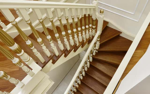 Розкішна вітальня в класичному стилі з елементами лофт дизайну 2026