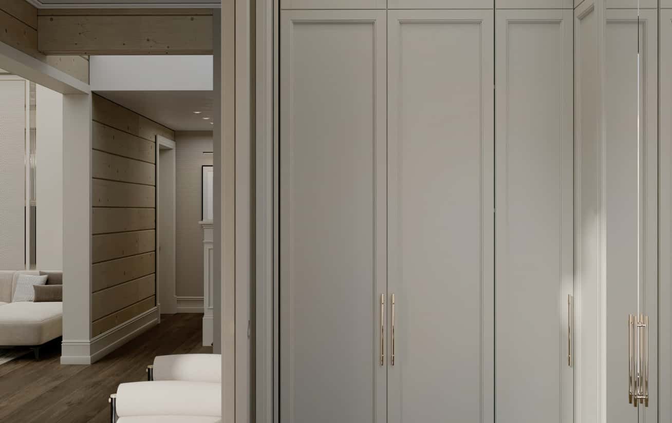 Елегантний неокласичний кабінет: книжкові полиці, письмовий стіл, декор, стиль 2026