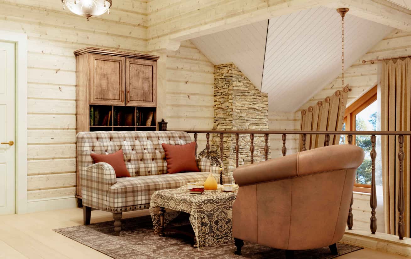 Дизайн їдальні в класичному стилі з великим дерев'яним столом та елегантними стільцями