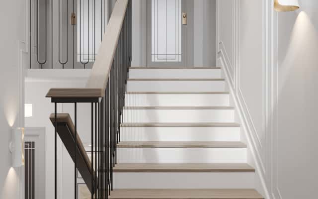 Елегантні меблі в неокласичному інтер'єрі: диван, крісла та журнальний столик