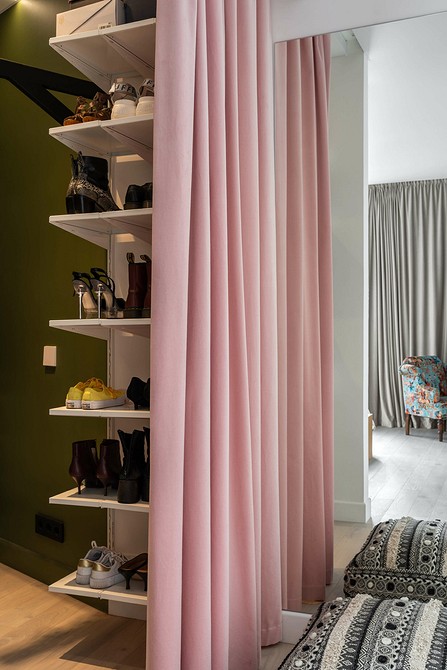 Стильна арка в квартирі Інтер'єр з аркою замість дверей для зонування вітальні