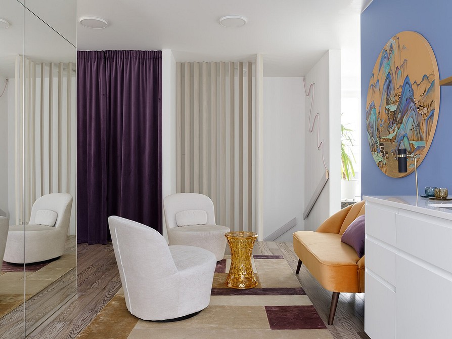 Декор отвору Дверний отвір без дверей з декоративною штукатуркою. Стильний акцент.