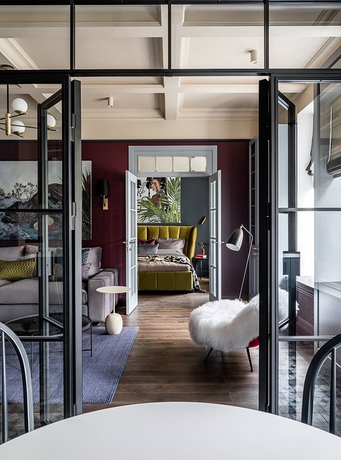 Дерев'яні перегородки Розсувні дерев'яні перегородки 2026: стильне зонування простору у квартирі.