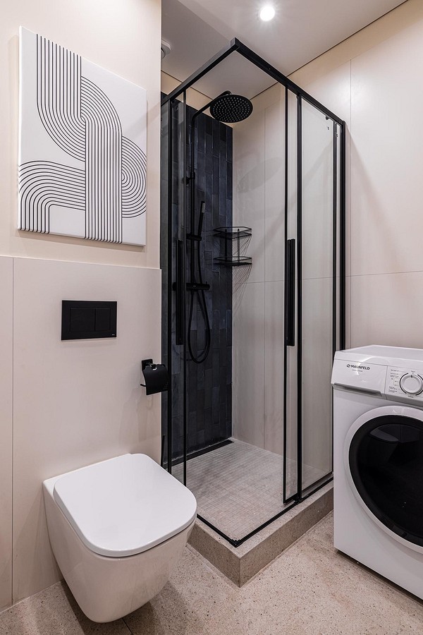 Душ: функціональний дизайн Ванна кімната з душовою кабіною: сучасний дизайн та функціональність