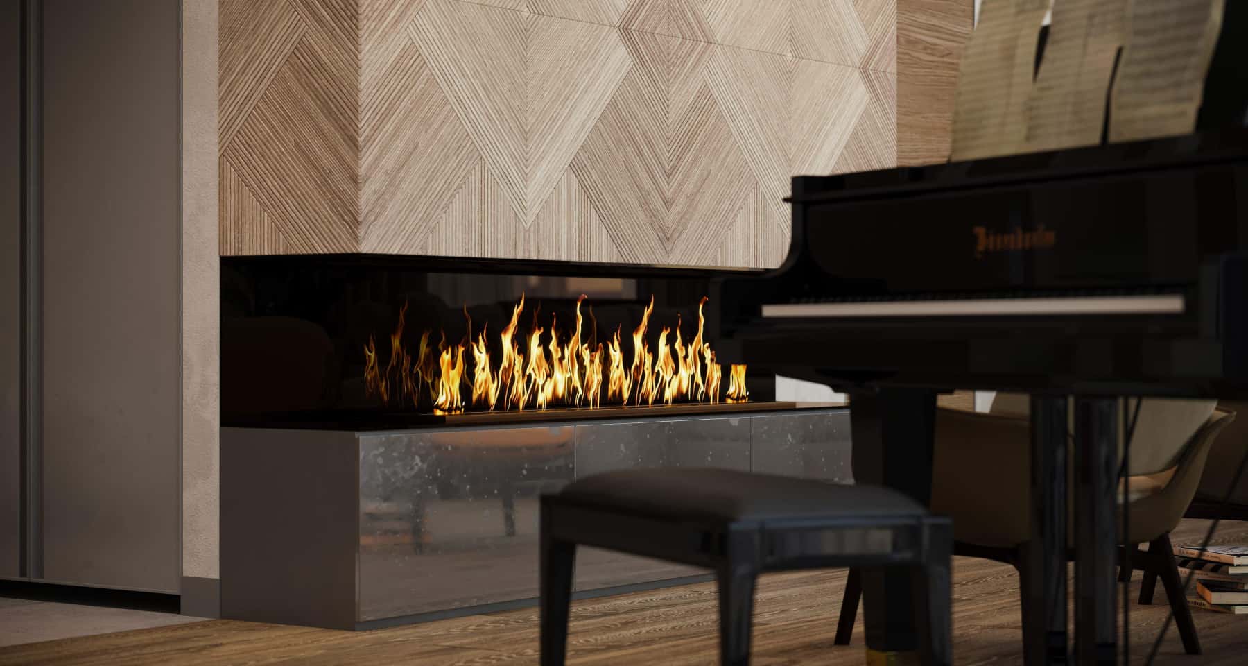 Світлий мінімалізм Світлий дизайн 4-кімнатної квартири з великою кількістю природного світла та мінімалістичним декором.