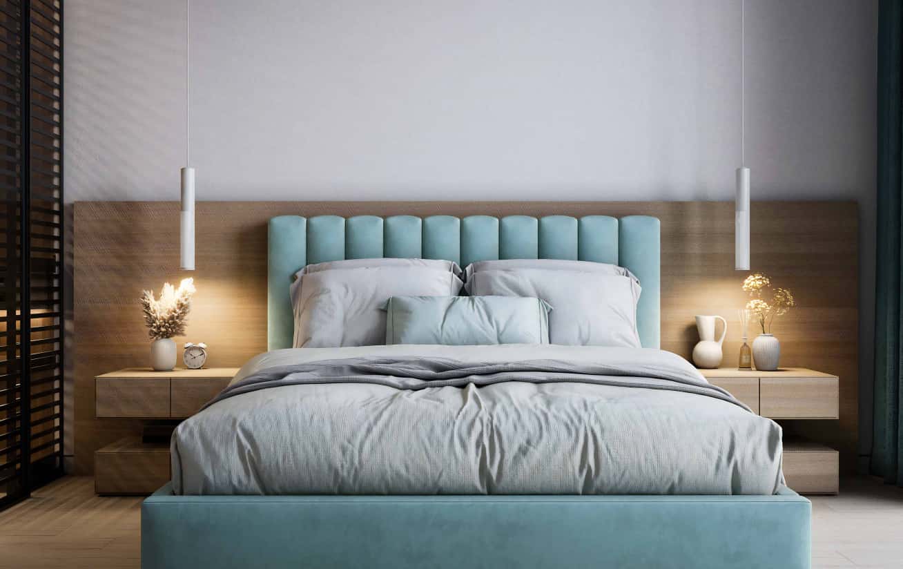 Велика вітальня з панорамою Дизайн великої 4-кімнатної квартири з просторою вітальнею та панорамними вікнами