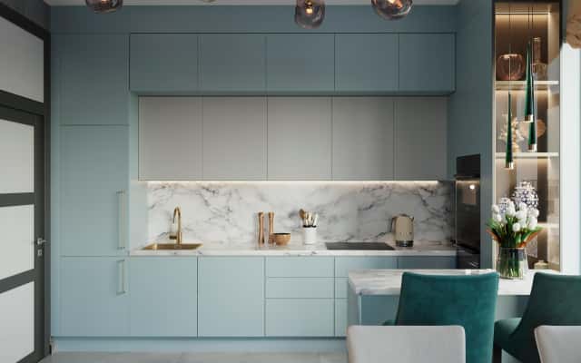 Кухня-вітальня мрії Проект дизайну 4-кімнатної квартири з акцентом на кухню-вітальню