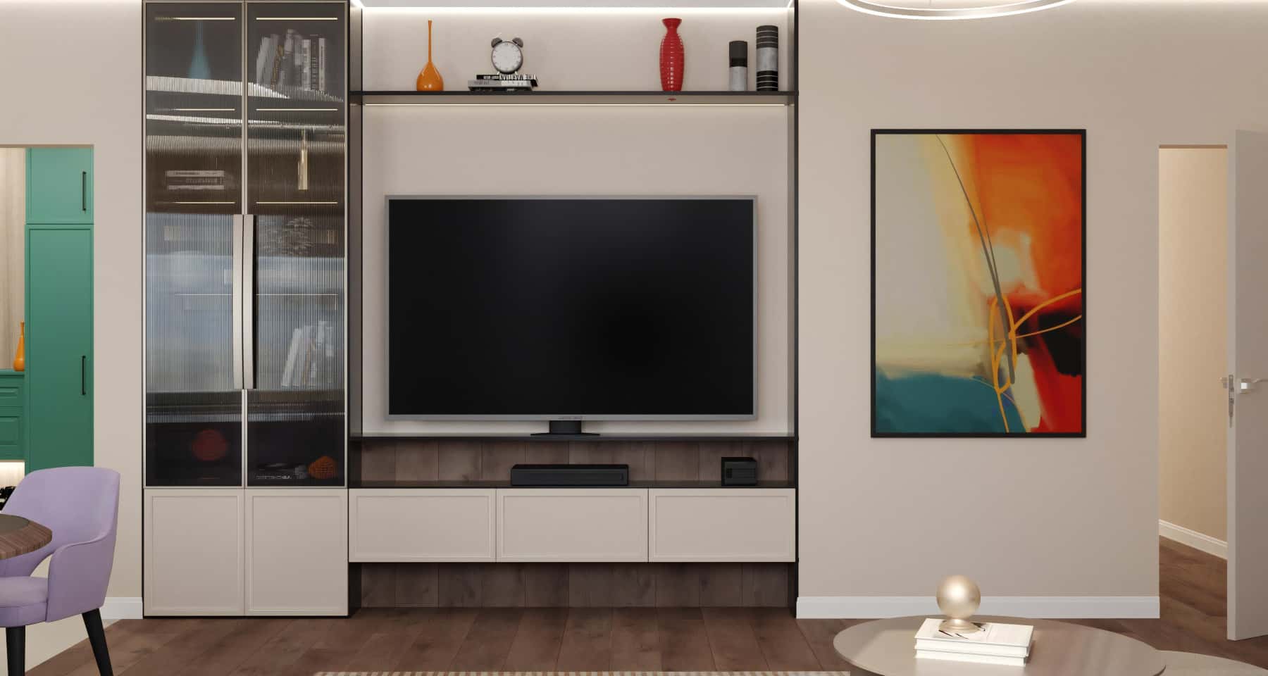 Еко-дизайн квартири Сучасний дизайн 4-кімнатної квартири з використанням натуральних матеріалів.