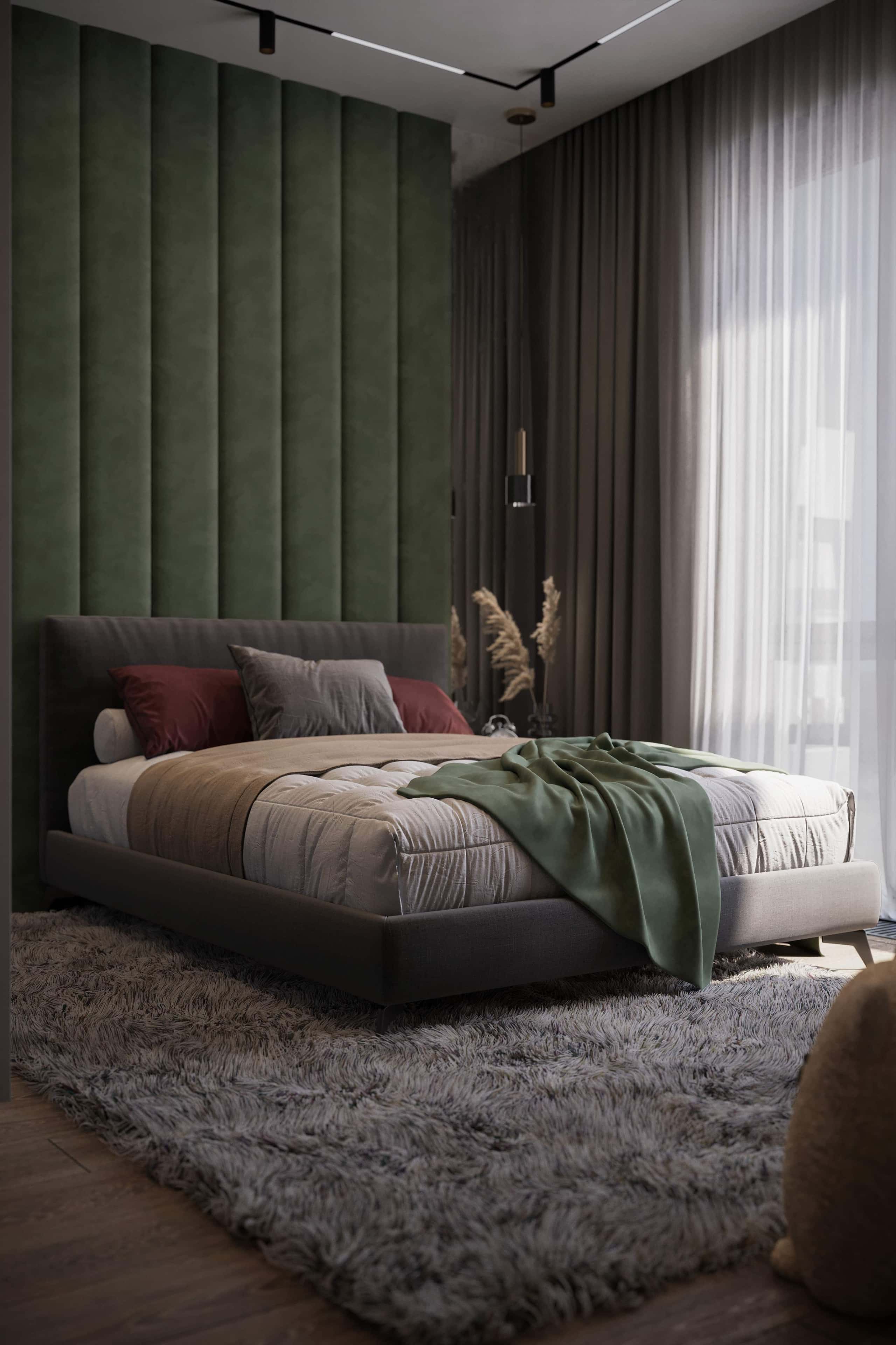 Дитяча кімната Дитяча кімната в дизайні 4-кімнатної квартири з яскравими акцентами та ігровою зоною