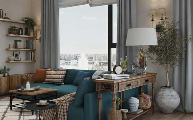 Футуристичний комфорт Футуристичний дизайн 4-кімнатної квартири з використанням сучасних технологій та освітлення.