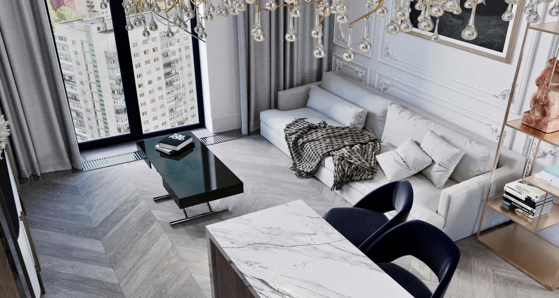 Дизайн двокімнатної квартири в стилі 2026 року: сучасні тенденції та рішення