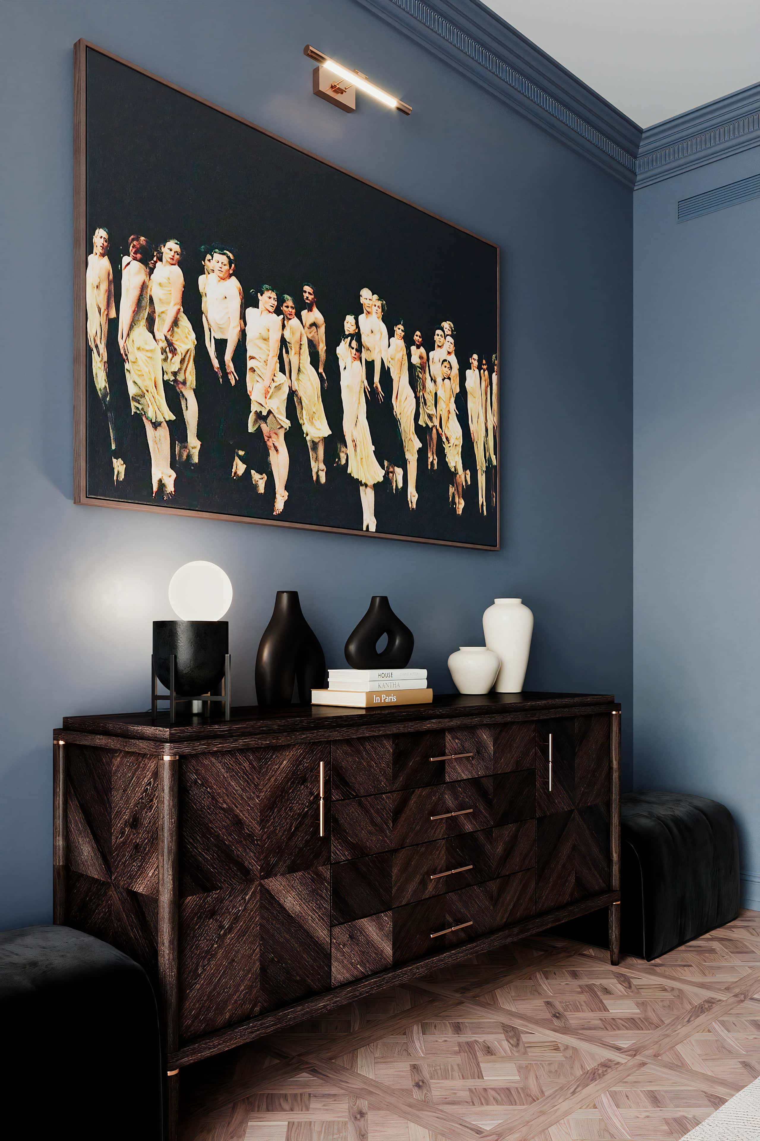 Стильний дизайн двокімнатної квартири 65 м² з використанням натуральних матеріалів