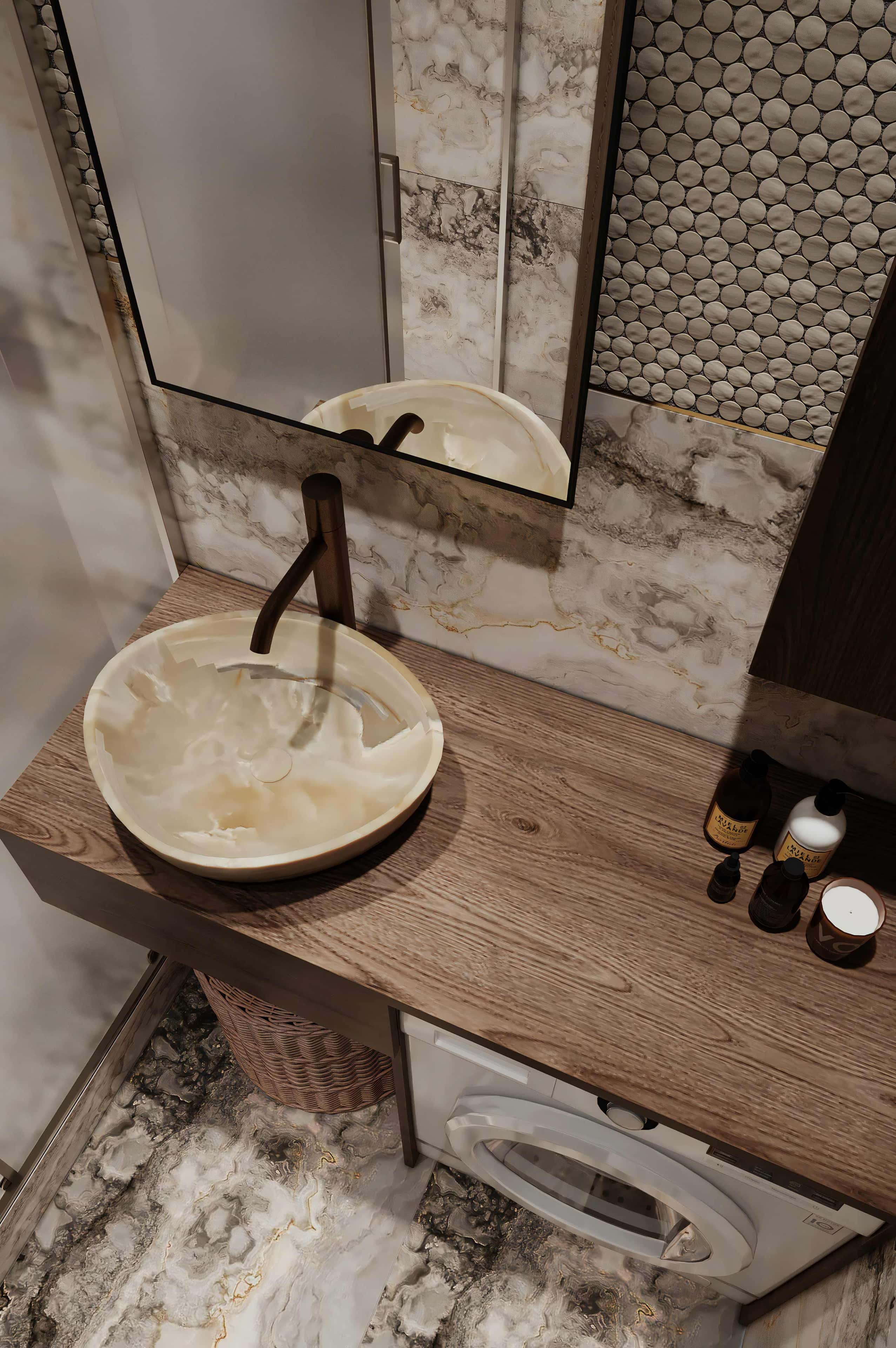 Світло в бежевому Багаторівневе освітлення в бежевій квартирі: люстра, точкові світильники, підсвітка.