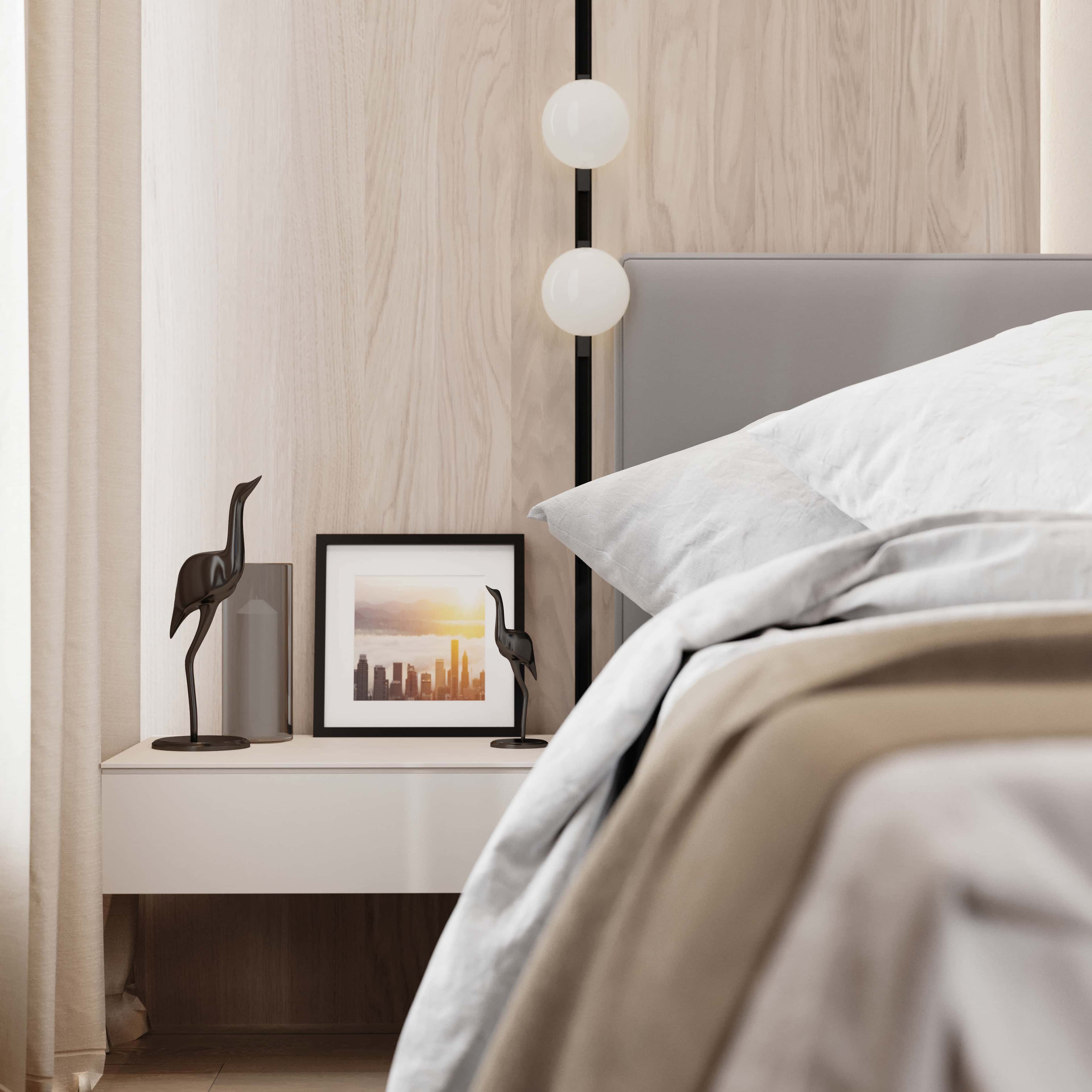 Бежевий: кухня майбутнього Кухня в бежевих тонах з сучасними акцентами та острівцем.