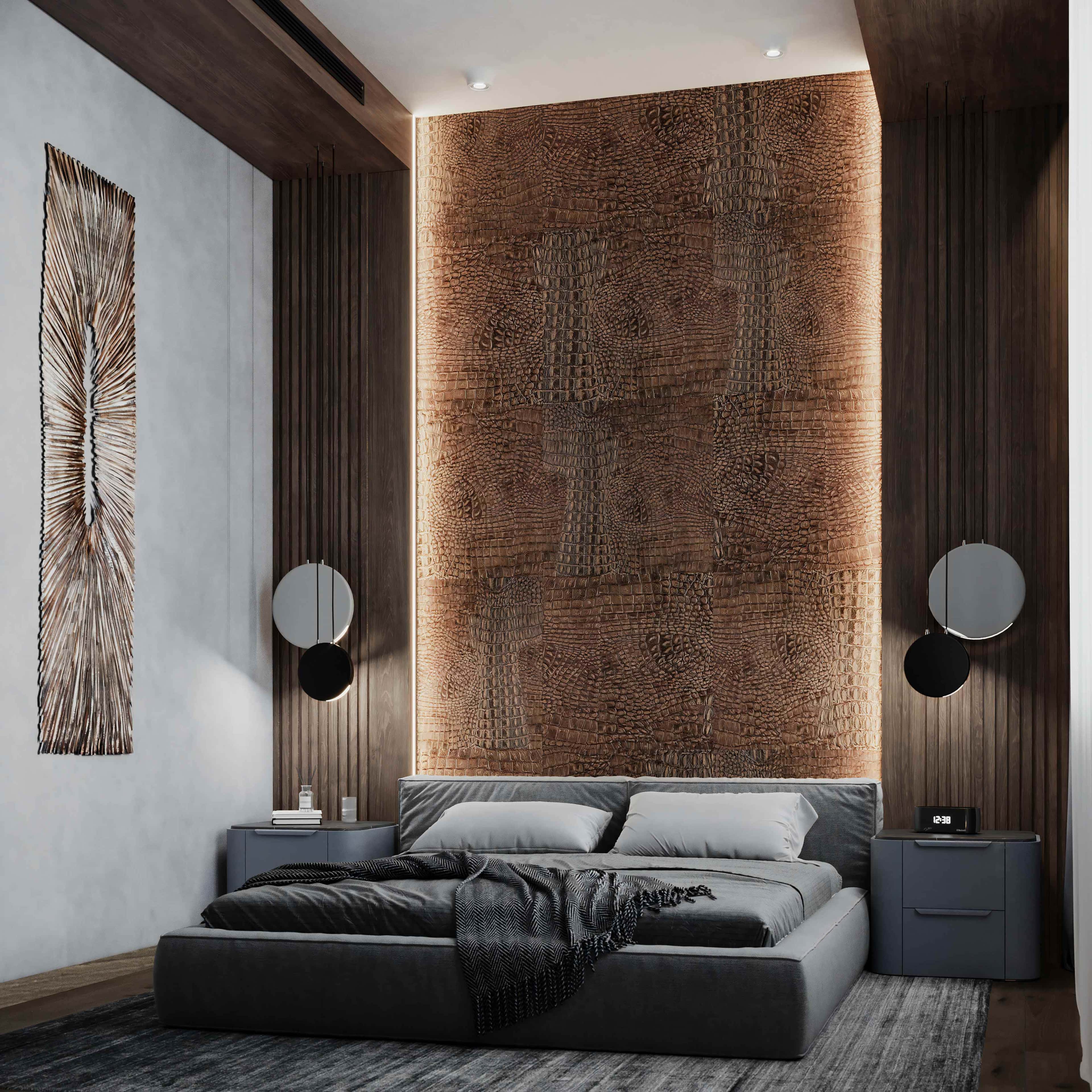 Бежевий еко-інтер'єр Інтер'єр квартири в бежевих тонах з використанням натуральних матеріалів