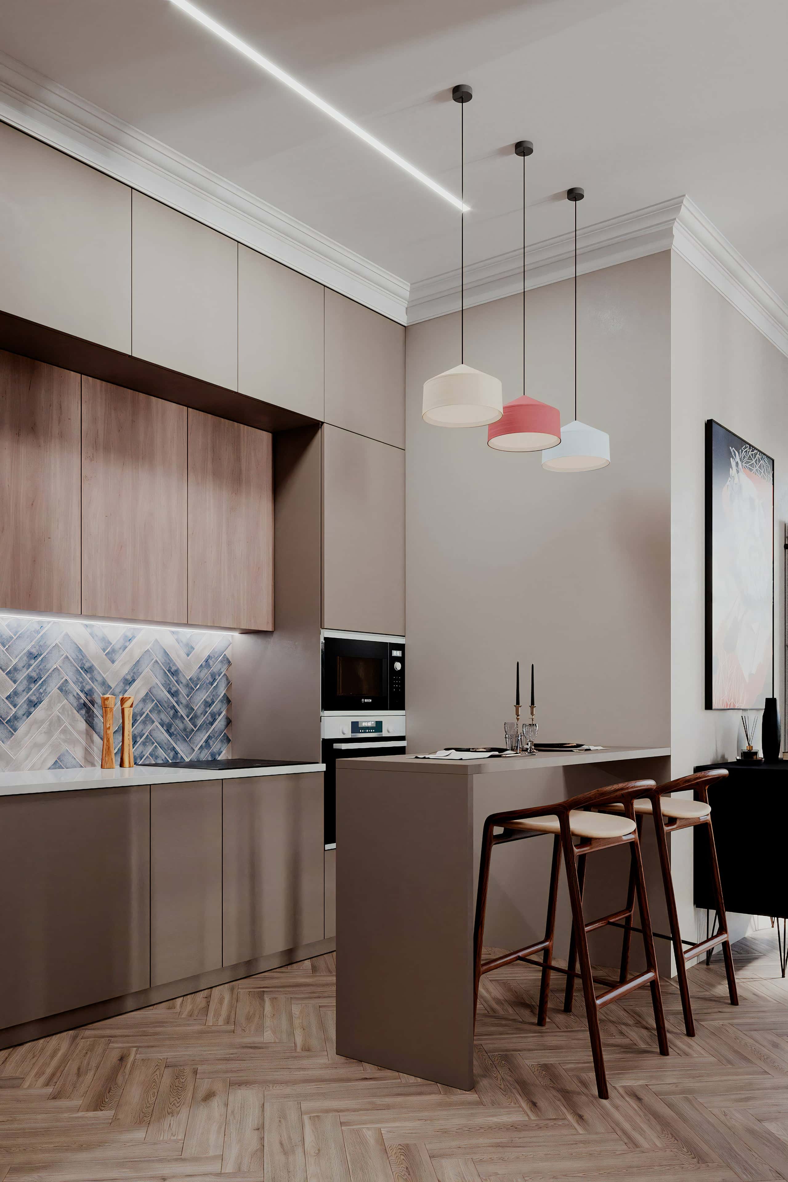 Яскрава дитяча кімната Сучасний дизайн квартири 2026: дитяча кімната з яскравим дизайном та функціональними меблями.