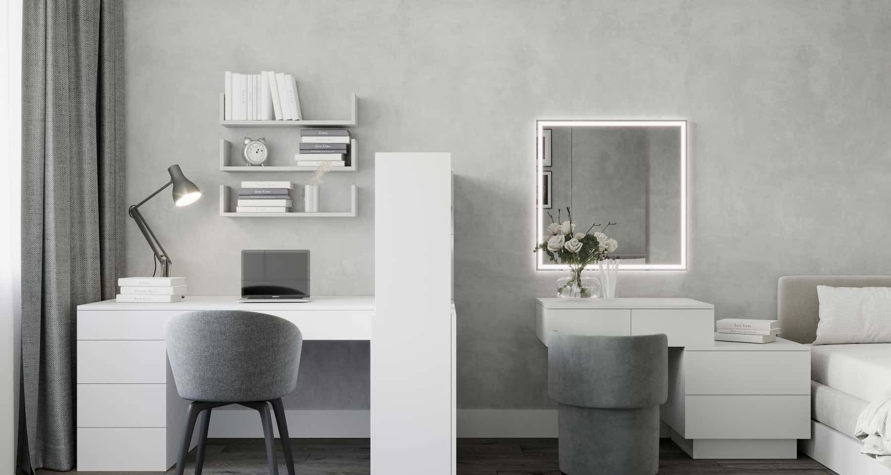 Мінімалізм і неокласика Сучасний дизайн квартири 2026: поєднання мінімалізму та елементів неокласики