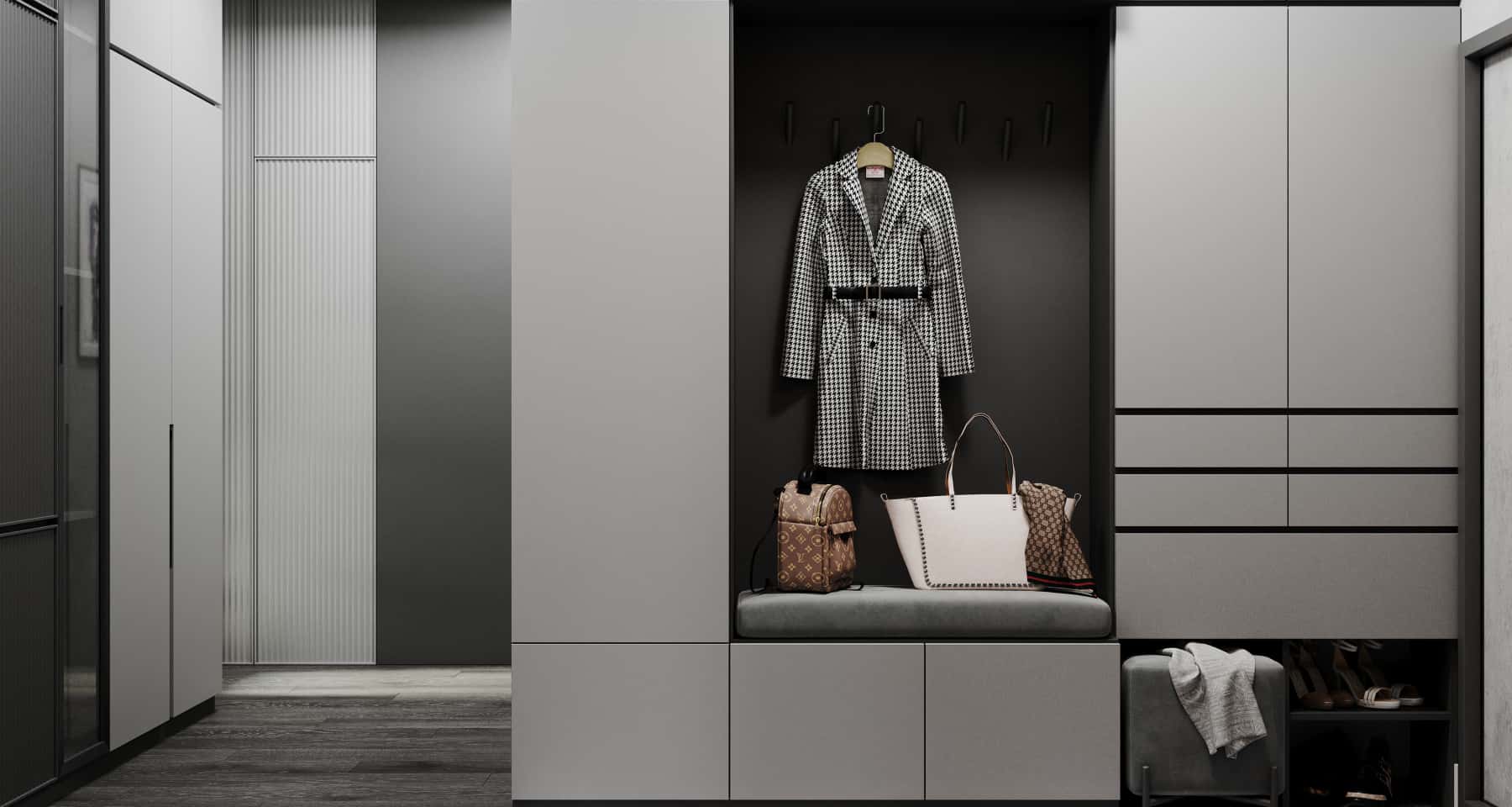 Текстурні матеріали Дизайн інтер'єру квартири 2026 в сучасному стилі з використанням текстурних матеріалів