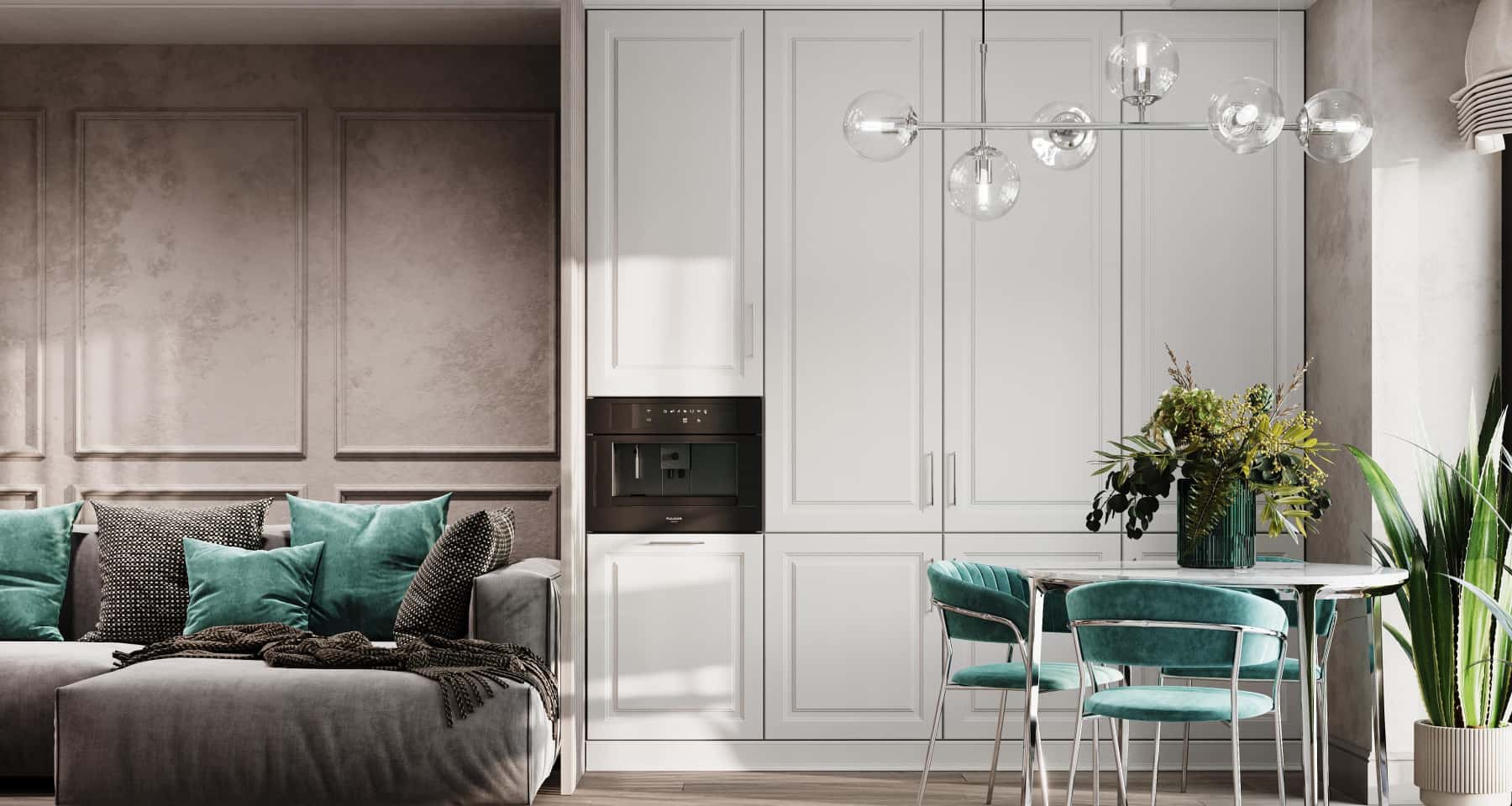 Елегантна стеля з гіпсокартону Сучасний дизайн стелі з гіпсокартону з прихованим освітленням у вітальні