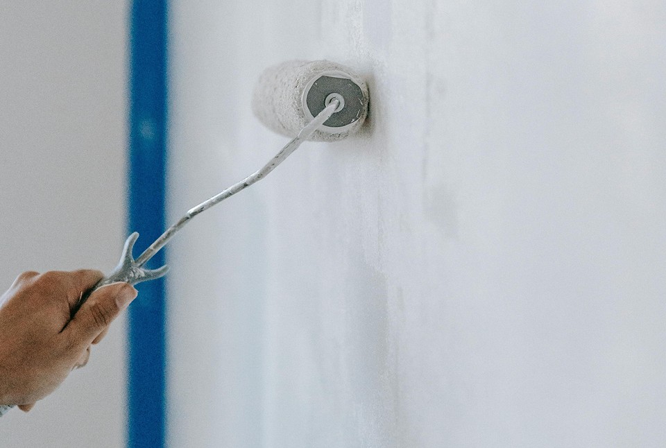 Склохолст на стелі Склохолст на стелі: армування та підготовка до подальшого оздоблення.