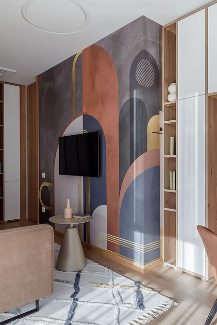 Сучасний інтер'єр з плінтусом, що підкреслює стиль та приховує недоліки стін.