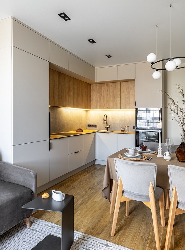 Нейтральне світло для кухні Нейтральне освітлення кухні під шафками: комфорт для очей та естетика 2026