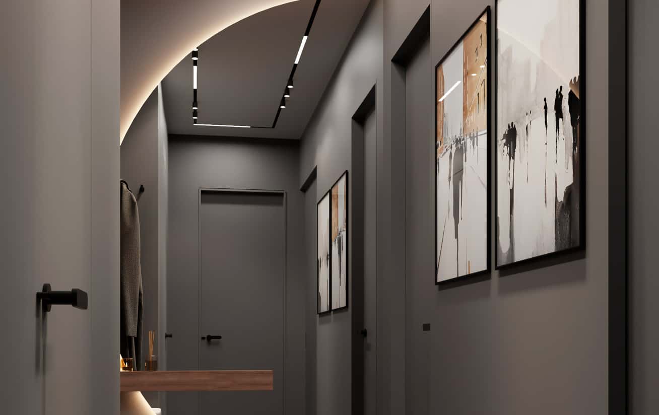 Реалізований проект 2026 Сучасний стиль у дизайні інтер'єру квартири 2026: фото реалізованого проекту.