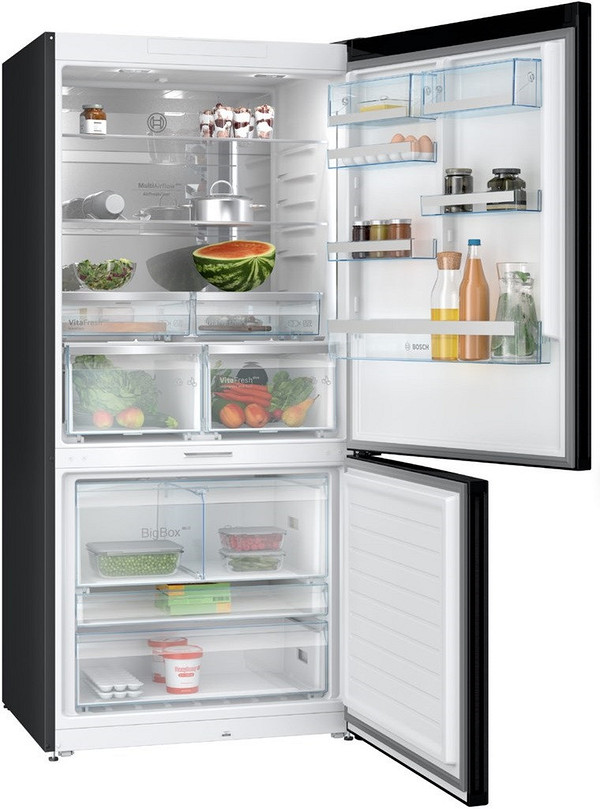 Вбудований No Frost Сучасний вбудований холодильник з технологією No Frost для збереження свіжості продуктів.