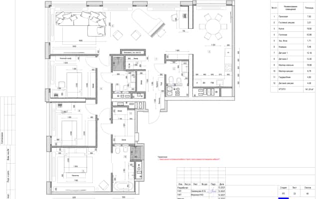 Сучасний ремонт квартири Капітальний ремонт квартири в сучасному стилі з інженерною дошкою