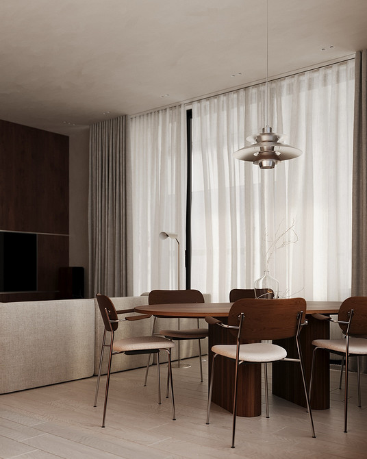 Подвійний карниз для штор 2026, комбінація тканин різної щільності