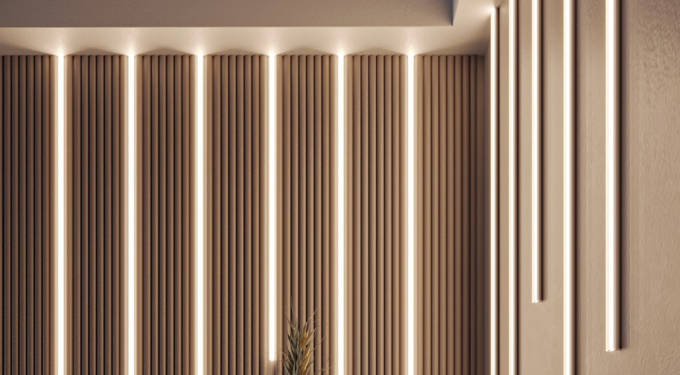 Освітлення без люстри Світлодіодне освітлення для дому як альтернатива люстрам у вітальні 2026.