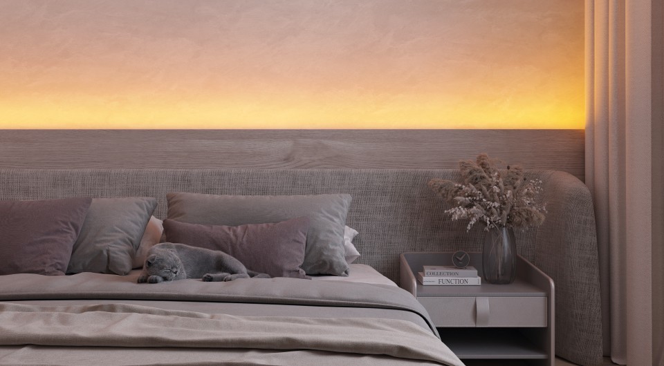 LED підсвітка дзеркала Світлодіодна стрічка використовується для підсвічування дзеркала у ванній, покращуючи видимість.