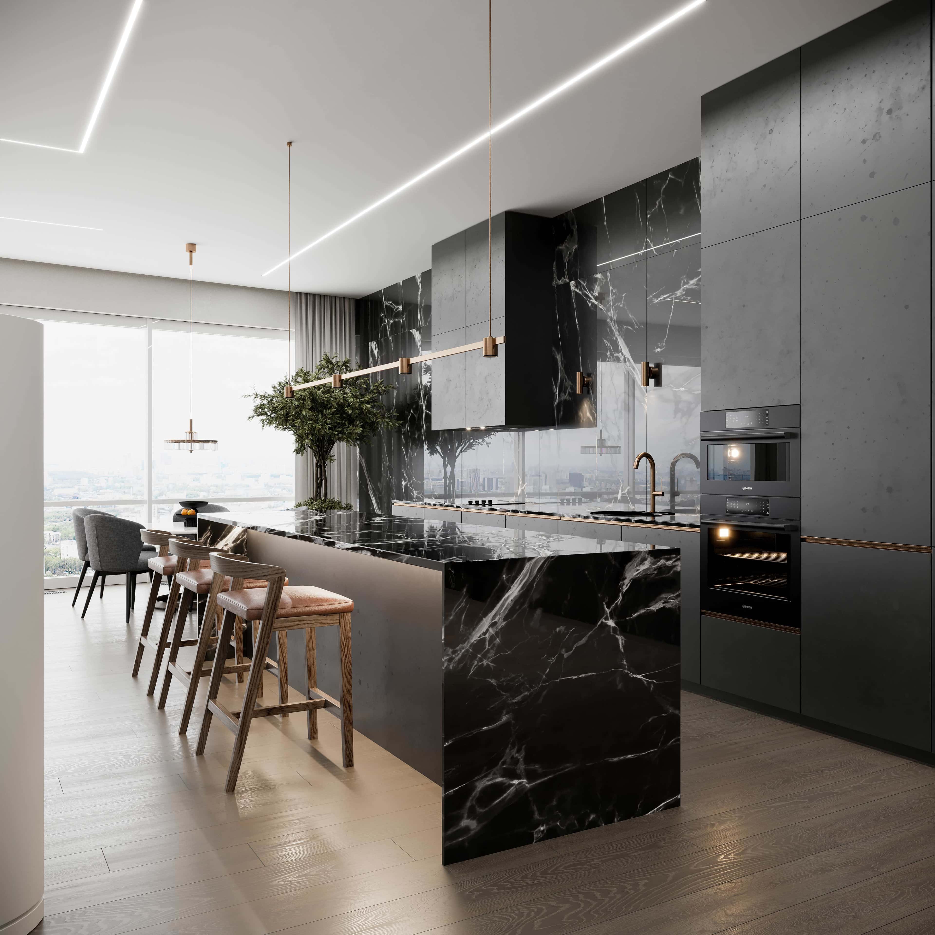 Мінімалізм та світло Сучасний дизайн інтер'єру квартири 2026 з акцентом на мінімалізмі та світлі кольори