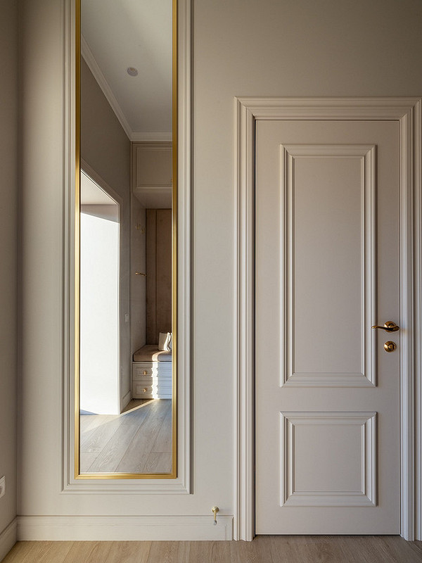 Стильні двері з МДФ Приклад стильних дверей з МДФ, що доповнюють сучасний дизайн інтер'єру 2026 року.