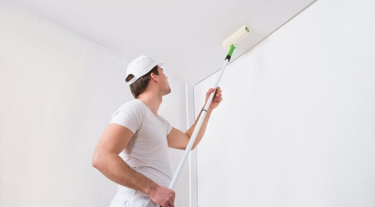 Фарбуємо натяжну стелю: покрокова інструкція та корисні поради — фарбування натяжної стелі