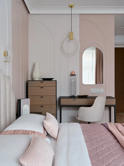 Вдалий колір стін Світла кімната з правильно підібраним кольором стін. Освітлення та колір в інтер'єрі.