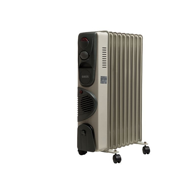 Зручний обігрівач Сучасний дизайн обігрівача для дачі з регулятором температури та таймером.