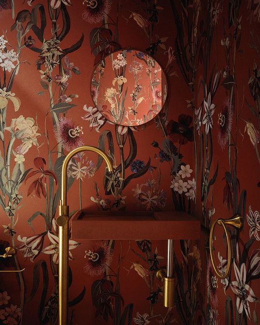 Абстракція на стінах Абстрактні шпалери 2026: сміливий вибір для стильного інтер'єру квартири.