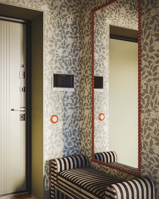 Елегантна монохромність Трендові монохромні шпалери 2026 в інтер'єрі сучасної спальні.