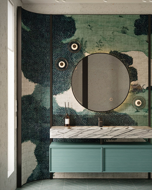 Дерево в інтер'єрі Текстурні шпалери 2026: імітація дерева для затишного інтер'єру кабінету.