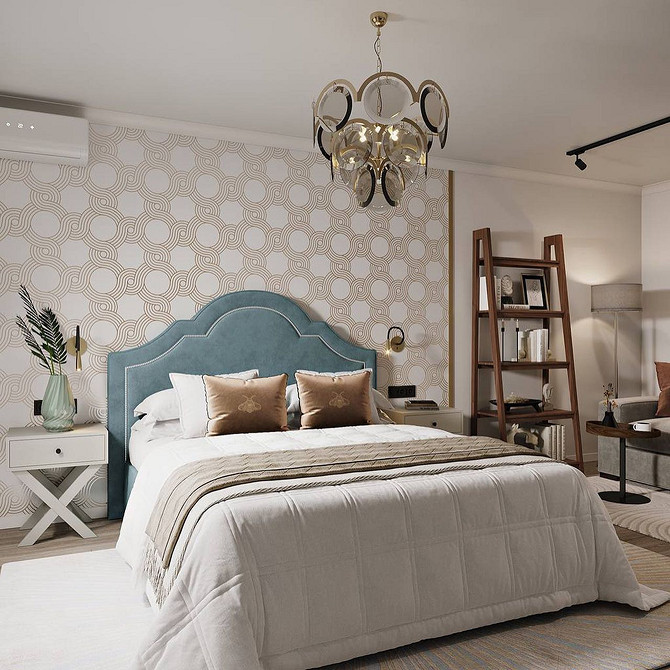 Екологічні шпалери Екологічні шпалери з рослинним орнаментом, тренд екологічності 2026