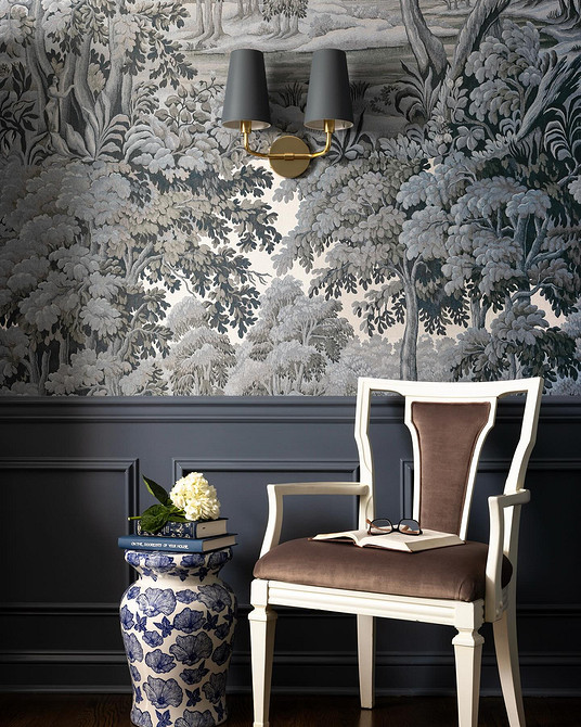 Кольори та текстури Стильні шпалери 2026 року для вітальні, поєднання кольорів та текстур.