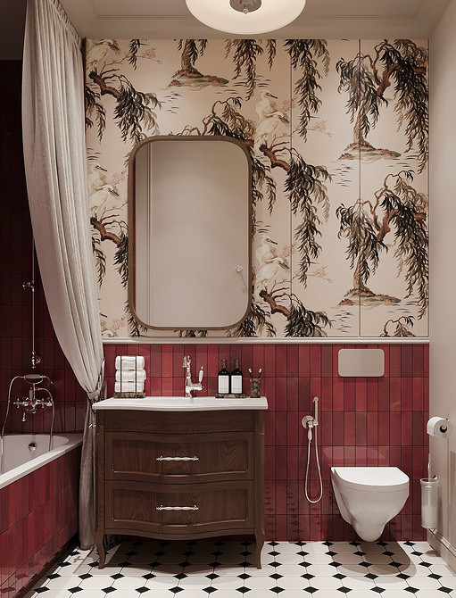 Сіра елегантність Монохромні шпалери сірого кольору в спальні, стильний дизайн 2026