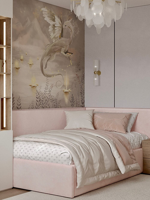 Монохромна елегантність 2026 Сучасні монохромні шпалери 2026: елегантний дизайн для мінімалістичного інтер'єру вітальні.