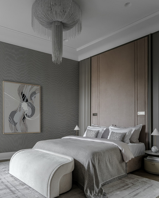 Мінімалізм у деталях Сучасні шпалери 2026: мінімалістичний дизайн для лаконічного інтер'єру коридору.