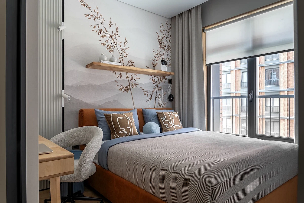 Абстракція для дітей 2026 Сучасні абстрактні шпалери 2026: яскравий акцент в дизайні дитячої кімнати.