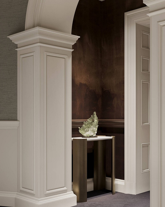 Текстура монохрому 2026 Текстурні монохромні шпалери в інтер'єрі 2026 року, що додають глибини стінам.