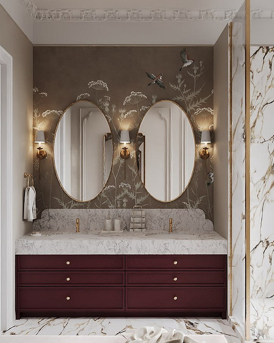 Простір і світло Сучасні шпалери для маленької квартири 2026: світлі тони візуально збільшують простір.